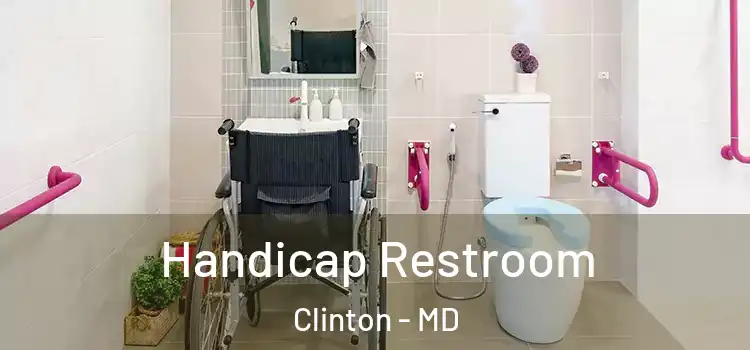Handicap Restroom Clinton - MD